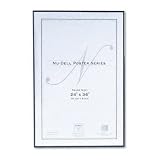 Nu-Dell 31242 - Metal Poster Frame, Plastic Face, 24 x 36, Black-NUD31242