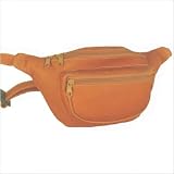Two Zip Waistpack Color: Tan