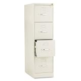HON 510 Series Four-Drawer, Full-Suspension File, Letter, 52h x25d, PY