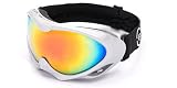 Jimarti Ultimate Ski Goggles with Care Kit & Double Lens Winter Sports J5so Silver Rainbow