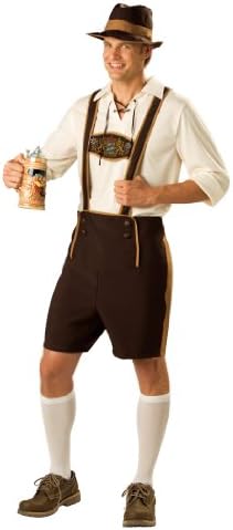 InCharacter Costumes, Men's Bavarian Guy Costume with Pullover Shirt