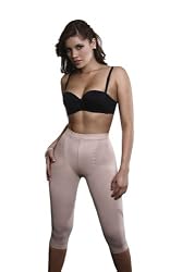 Vedette 706 Capri Girdle with Latex Control Front with free stud earnings