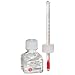 Thomas White Back Glass Red Spirit-Filled Thermometer