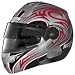NOLAN N102 SECRET PLAT_RED LG MOTORCYCLE Full-Face-Helmet
