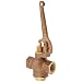 Kingston 305A Series Brass Quick Opening Flow Control Valve, Pull Lever, 1/2" NPT Female