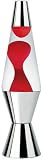 Lava Lite 14 1/2-Inch Lamp, Red/Clear/Silver with Chrome Base