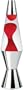 Lava Lite 14 1/2-Inch Lamp, Red/Clear/Silver with Chrome Base