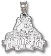 College Of Charleston New Cougar Full Logo Charm/Pendant -14K/10K, Stainless Steel or Gold Plated