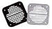 Sporting Goods : AFI Marine 11064 Stainless Steel Grill for 11056 and 11059 Marine Concealed Single Trumpet Below Deck Air Horn