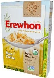 Erewhon, Honey Rice Twice Cereal, 10 oz (284 g)(pack of 2)