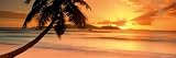 Seychelles Island (Sunset) Art Poster Print - 12 X 36