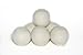 Wool Dryer Balls 6 Pack XL. Organic Reusable Fabric Softener for Laundry. Reduce Pet Hair, Wrinkles & Static Cling. Natural Chemical Free Handmade Felted Wool. Scent With Your favorite Essential Oils.