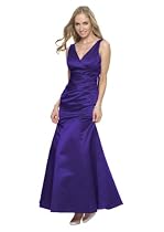 Astrapahl, Elegantes Abendkleid in Empire Linie, sehr festlich, Farbe lila