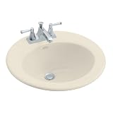 KOHLER Radiant Almond Topmount Sink 2917-4-47
