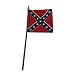 Confederate Battle flag 4 x 4 inch