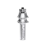 Amana Tool 54354 Drawing Line with Ball Bearing Guide 2-Flute Carbide Tipped Router Bit, 1/2-Inch Shank