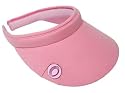 Ladies Golf Clipmark Visor in Pink with Ball Marker