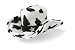 Texas Ranger Cowboy Hat for Dog Small