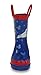 Disney Kids Boys' Mickey Mouse Character Printed Waterproof Easy-On Rubber Rain Boots (Toddler/Little Kids)