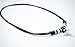 Exoticdream Real Shark Tooth Necklace Reggae Rasta Jamaican Surfer Hawaiian Beach Boys Girls Men - Sky Blue Black