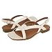 Clark's 'Extinguish' Leather Sandal (6M White)