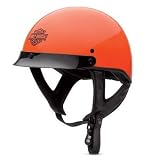 Harley-Davidson® Men's Motorcycle Hi-Vis Half Helmet. Helmet bag included. Bar & Shield logo on front. 98332-11VM