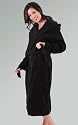 Women's Terry Cotton Hooded Bathrobe, Full Cut 18 oz Bath Robe