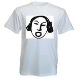 T-Shirt mit Mund, Menschen, Gesicht, Maske, 