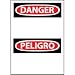 Bilingual Aluminum Sign - Danger Blank