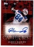 2009 Topps Career Best Autographs #JH2 James Hardy - Buffalo Bills (Autographed Card)(Football Cards)