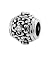 LiNK-iT Charm Sterling Silver 'Ornate CZ' Roller Charm