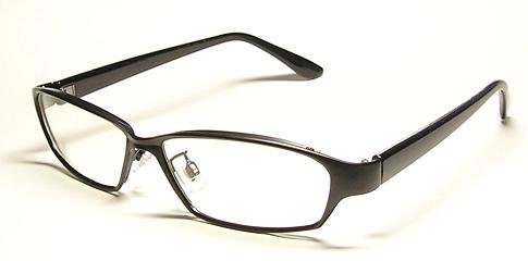 つや消しメタルフレーム　サングラス/伊達めがね　/3322