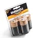 DURACELL D Alkaline Battery - 4Pk
