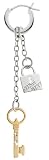Search : Miss Sixty "Secret" Collection Lock-and-Key Dangle Earrings