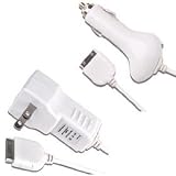 Apple iPod Video Classic Nano iPhone iPod Touch Power Pack (Car Charger & Travel Charger)with Av Cable