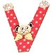 V - Teddy Bear Letter