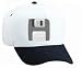 Floppy Disk White Cap