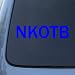 Search : NKOTB - New Kids on the Block - Vinyl Decal Sticker #A1433 | Vinyl Color: Blue