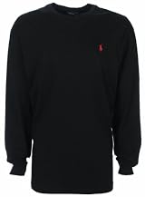 Ralph Lauren Mens Crew Neck Longsleeve Black