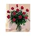 A Dozen Red Roses Gift Basket