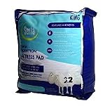 Serta King Size Triple Protection Mattress Pad 300 Thread Count