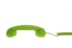 Native Union Moshi Moshi Retro POP Handset for iPhone, iPad, iPod, and Android Phones - Soft Touch - Green