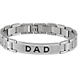 Stainless Steel DAD Panther Men's Bracelet