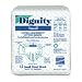 Sporting Goods : Dignity Adult Fitted Briefs for Full Protection, Large (45 In to 58 In), #26978 - 12 ea / Pack, 6 Packs / Case