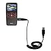 Gespultes Hot Sync und USB Daten Kabel Ladegerät mit TipExchange für Kodak Zx1 Pocket Video Camera - von Gomadic