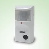 GSI Quality Wireless Indoor IR Motion Detector With High Output Alarm Siren/Chime - Anti Intruder Security Device