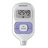 Omron HJ-203PP FITNESS DIAGNOSTICS Pocket Pedometer with Activity Tracker - Purple