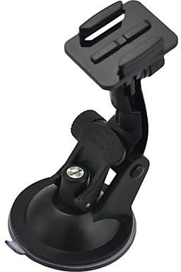 DJJ Outdoor Car Camera Fixing Holder with Suction Cup for Gopro and SupTig - Black