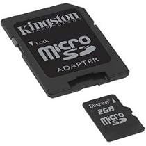 Kingston 2 GB microSD Flash Memory Card SDC/2GB