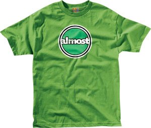 Almost T-Shirt: Round Logo [X-Large] Grass Green